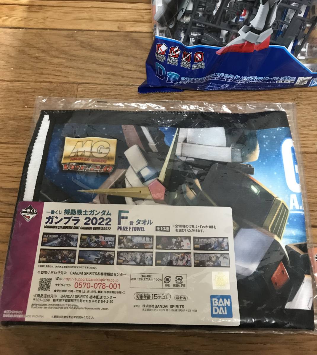 1/100 MG GN-001 ガンダムエクシア ソリッドクリアアナザー 「一番くじ