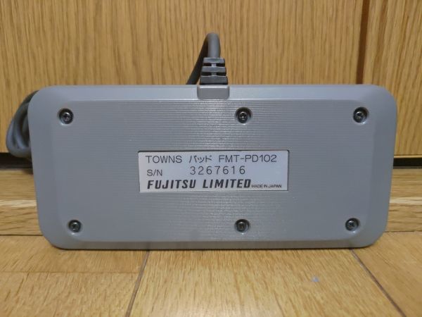 動作品】富士通FM TOWNS ゲームパッド FMT－PD102 FUJITSU エフエム 