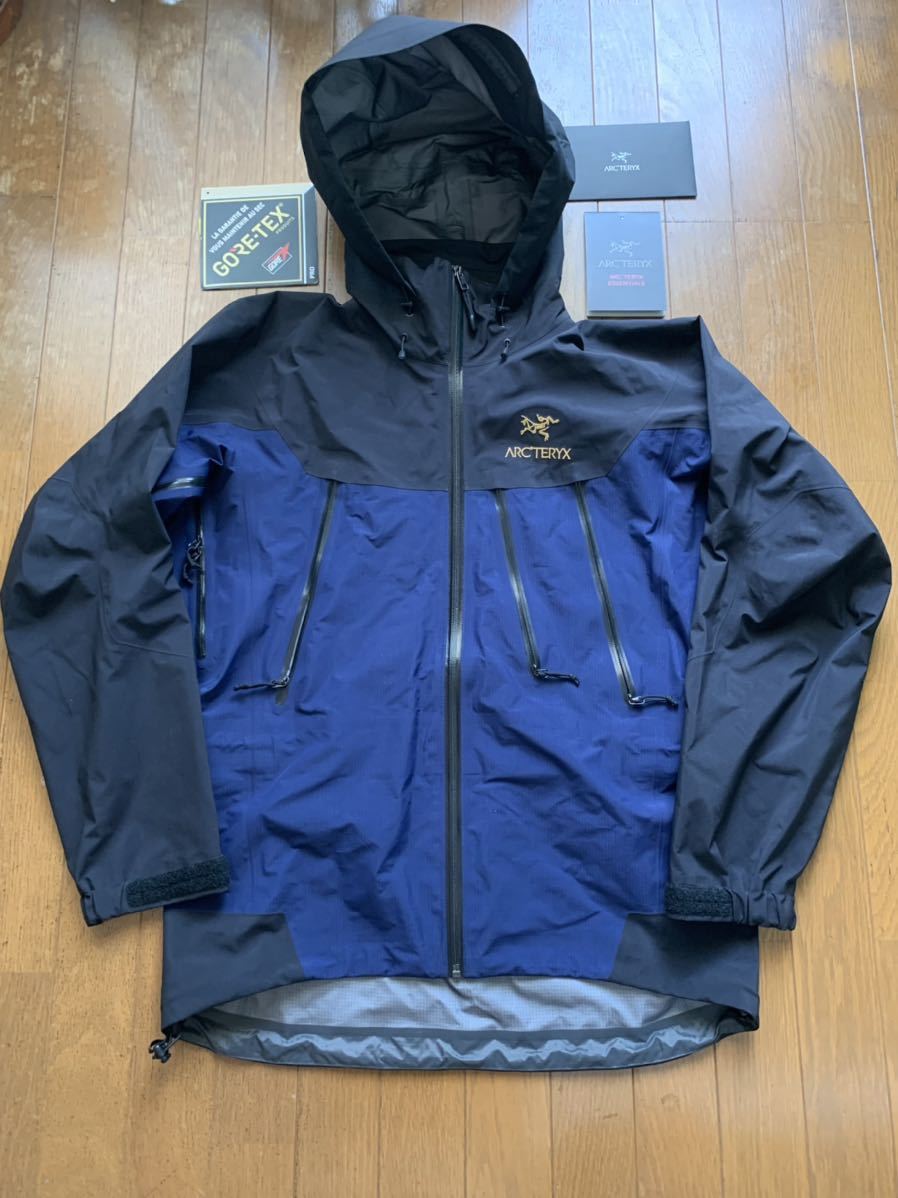 アークテリクス×BEAMS 40周年別注 シータAR 美品 ブラック×ネイビー