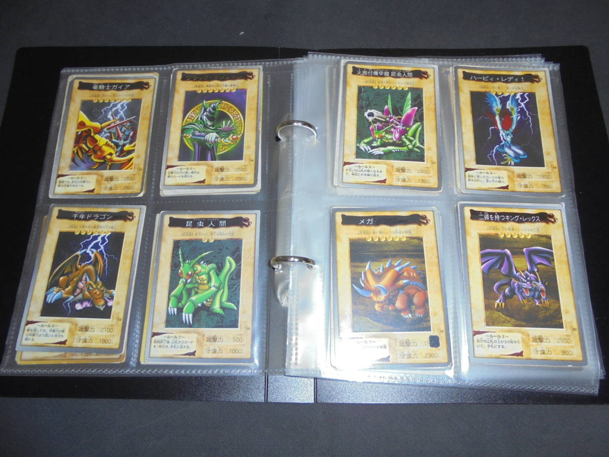 遊戯王＞ バンダイ カードダス 全118枚 + TA2 青眼の白竜3体連結 