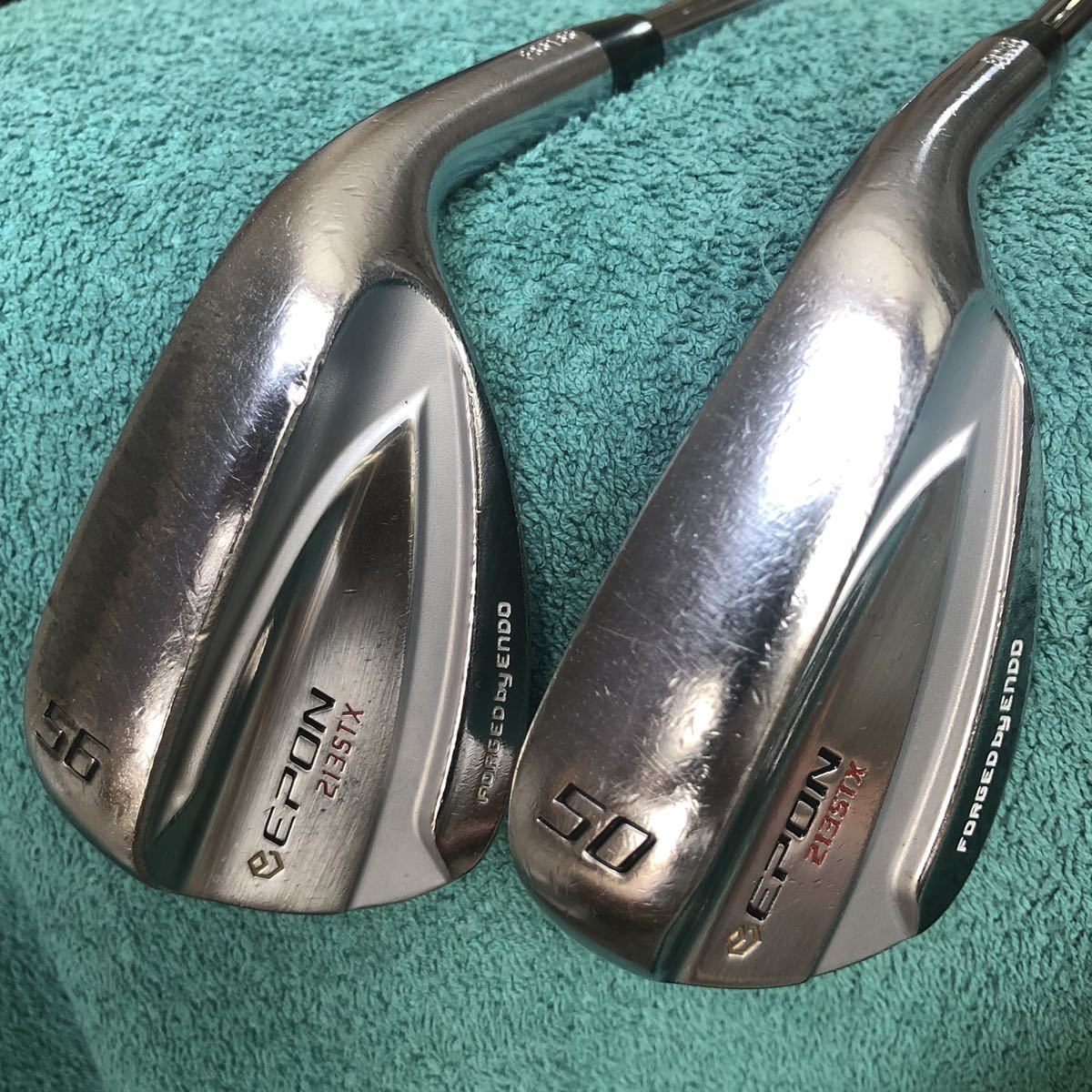 送料込】 エポン 213STX ウェッジ 50度 56度 2本セット MODUS3 