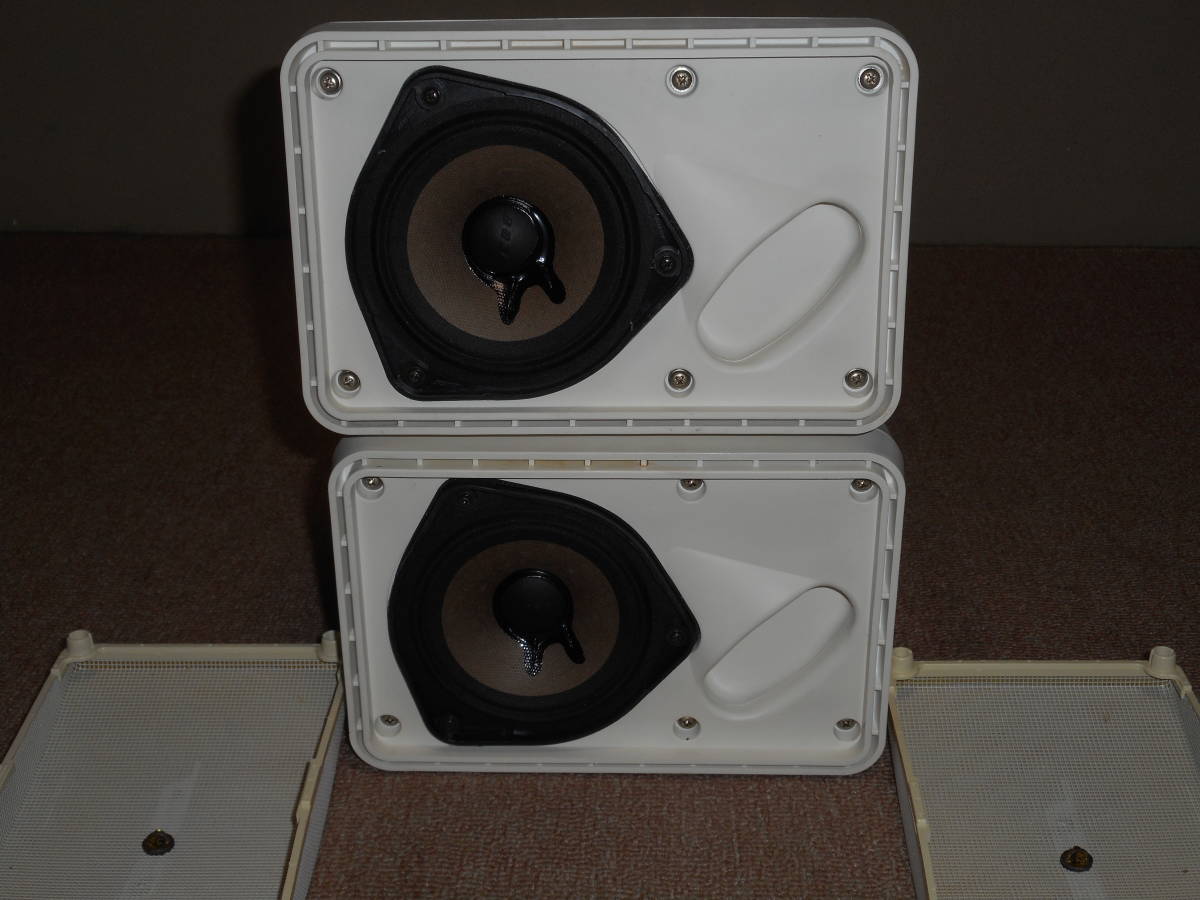 スピーカー2□BOSE・111ADW・白色・2個・連番・ボーズ□USED BOSE