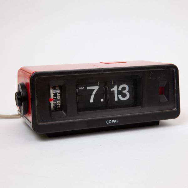 COPAL パタパタ時計 コパル RP-200 - 昭和レトロ 当時物 イエロー