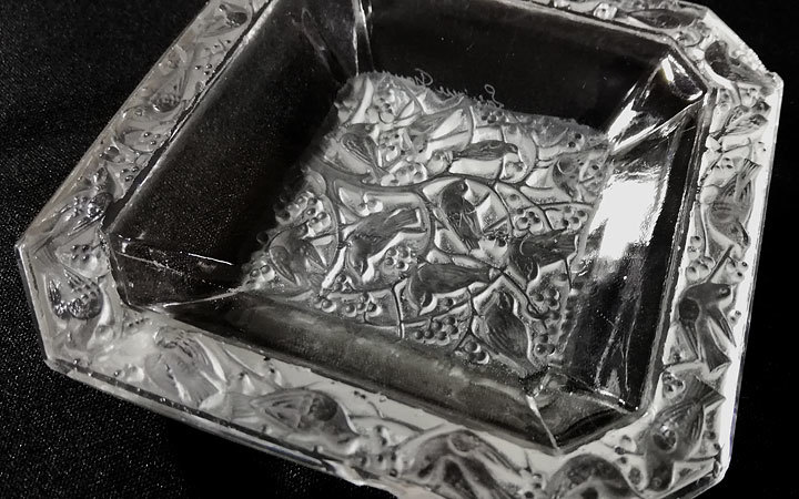 Anna Lalique ルネ・ラリック ラリック アシュトレイ クリスタル