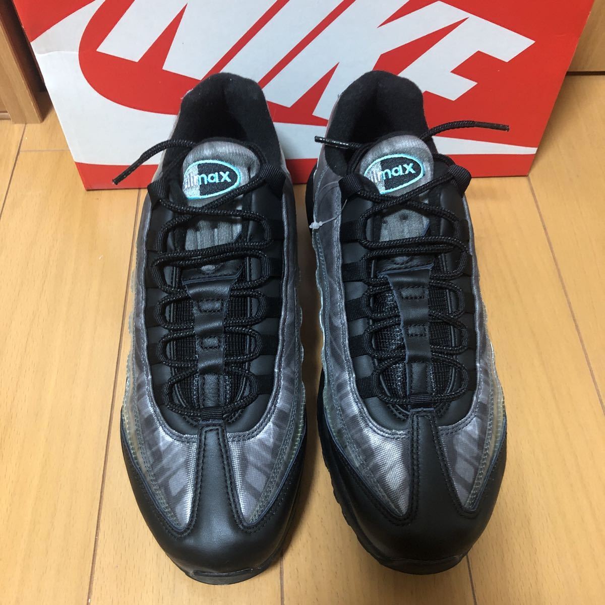 0 NIKE Max AIR MAX ナイキ 公式通販 エアマックス 黒青 QS エアマックス95の通販はau 27cm（US9）ナイキ Air UME☆US9 ☆新品未使用品☆梅 シューズナイキ公式通販