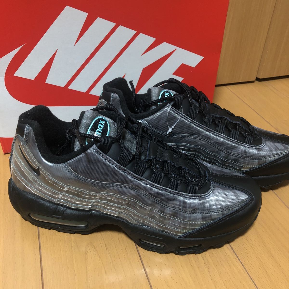 0 NIKE Max AIR MAX ナイキ 公式通販 エアマックス 黒青 QS エアマックス95の通販はau 27cm（US9）ナイキ Air UME☆US9 ☆新品未使用品☆梅 シューズナイキ公式通販