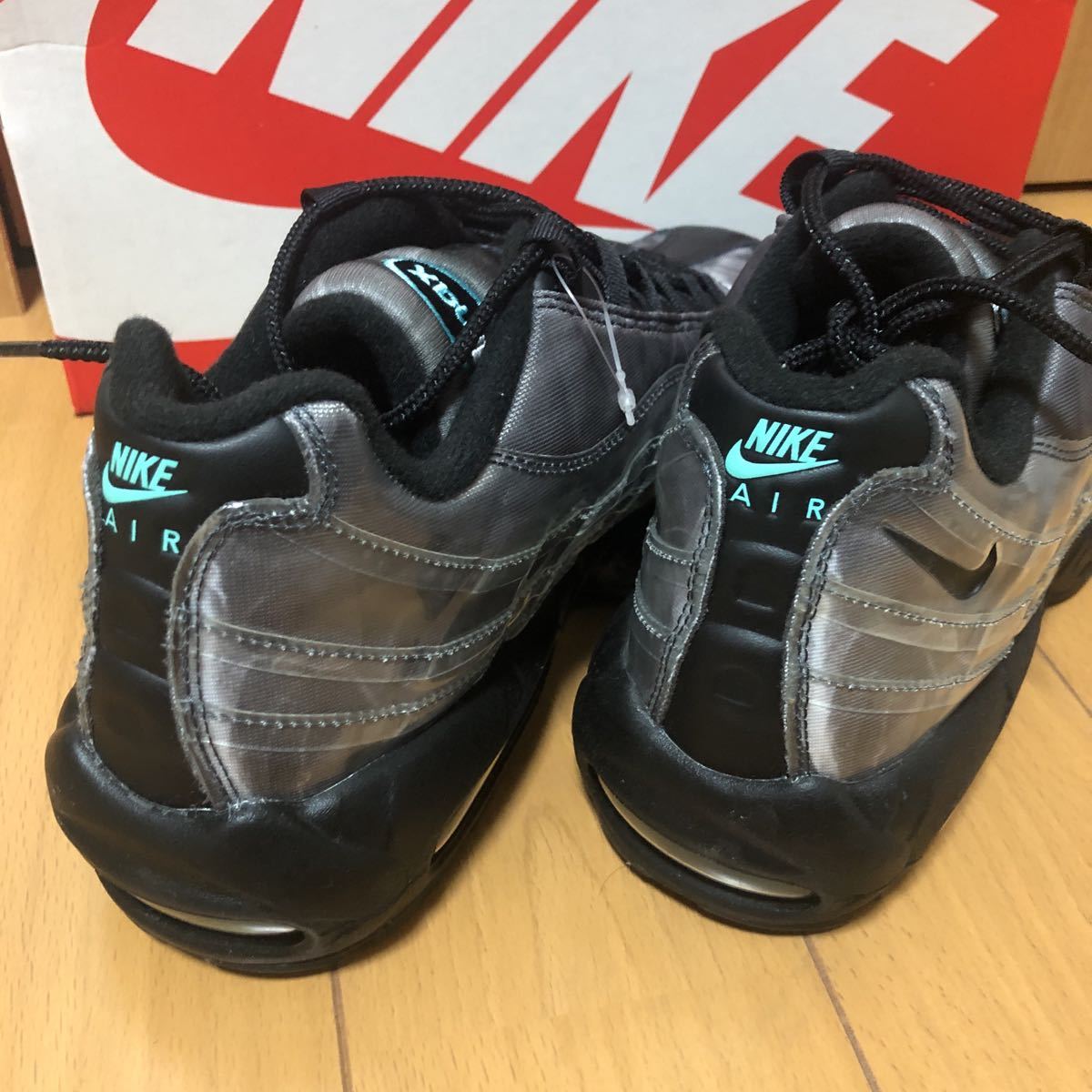 0 NIKE Max AIR MAX ナイキ 公式通販 エアマックス 黒青 QS エアマックス95の通販はau 27cm（US9）ナイキ Air UME☆US9 ☆新品未使用品☆梅 シューズナイキ公式通販