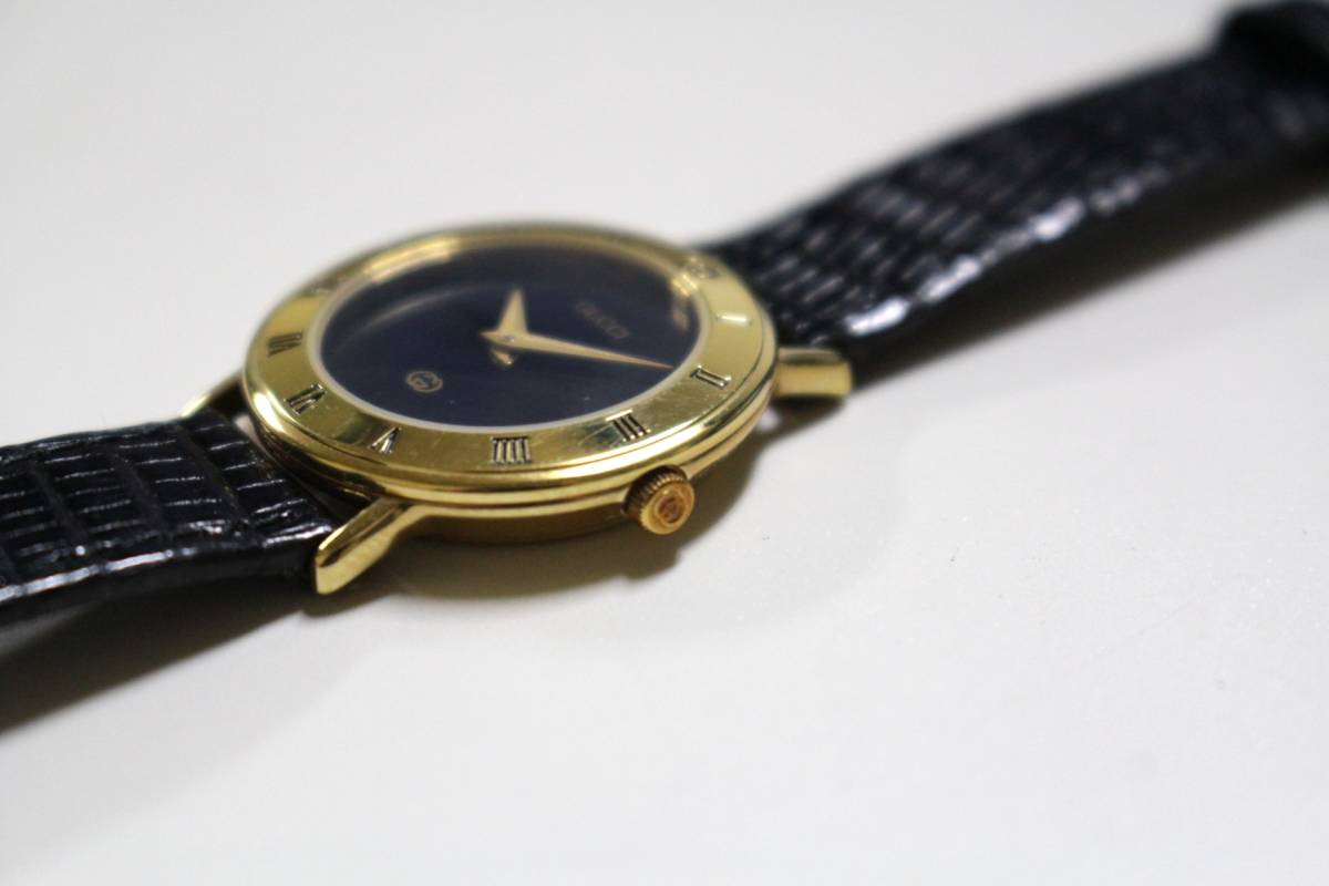 3000L グッチ - Gucci GUCCI ゴールド black Gem dial 3000l クォーツ 腕時計 レディース 黒 レディース腕時計 3000lの通販