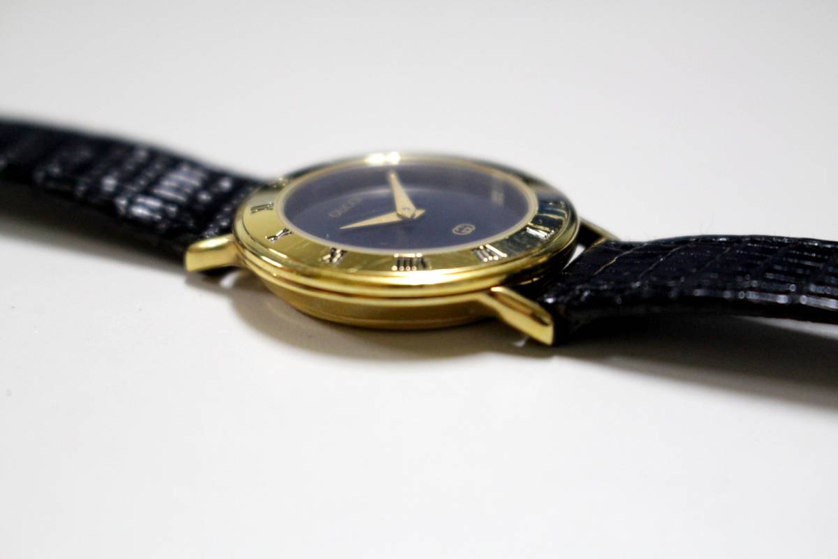 3000L グッチ - Gucci GUCCI ゴールド black Gem dial 3000l クォーツ 腕時計 レディース 黒 レディース腕時計 3000lの通販