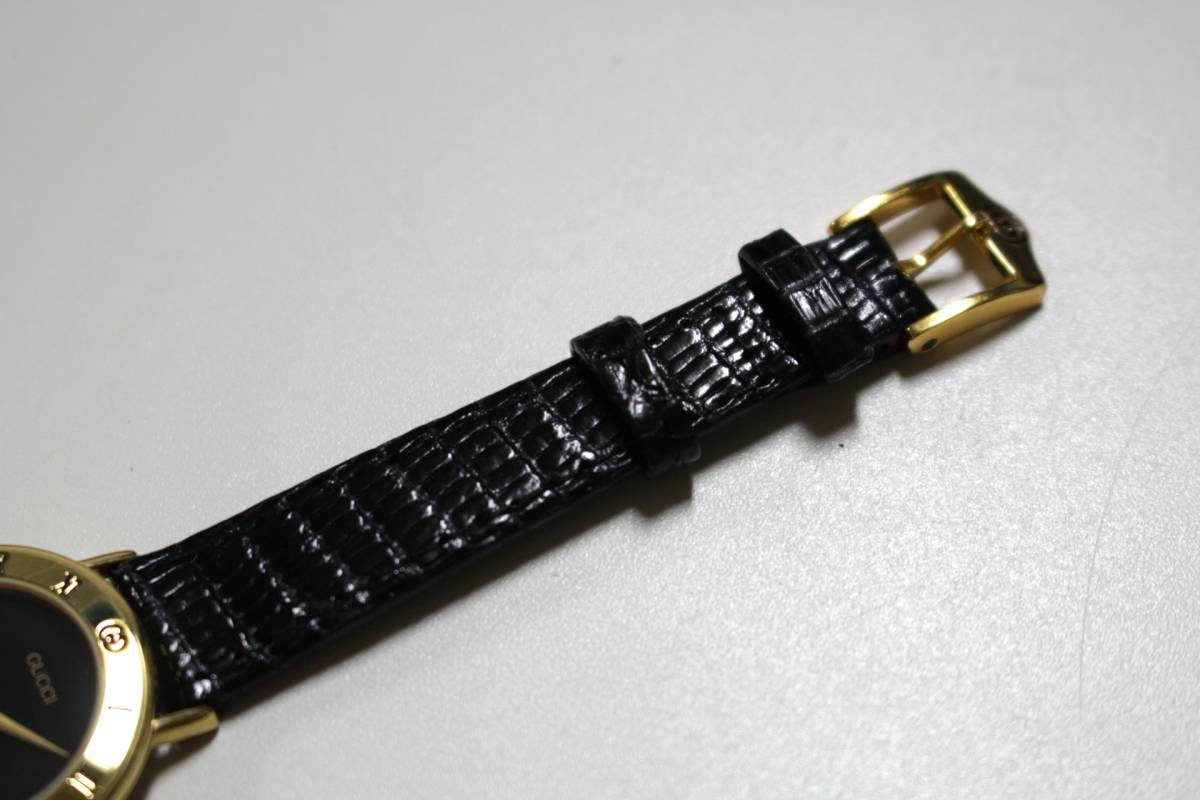 3000L グッチ - Gucci GUCCI ゴールド black Gem dial 3000l クォーツ 腕時計 レディース 黒 レディース腕時計 3000lの通販