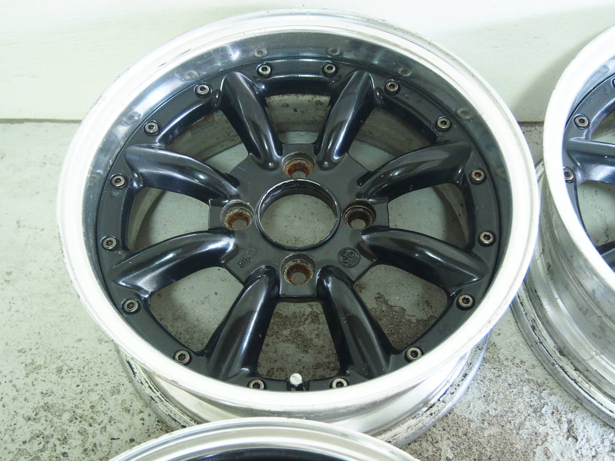 ワタナベ RS-8 15インチ 114.3 中古 SSR ハヤシ ロンシャン ボルク