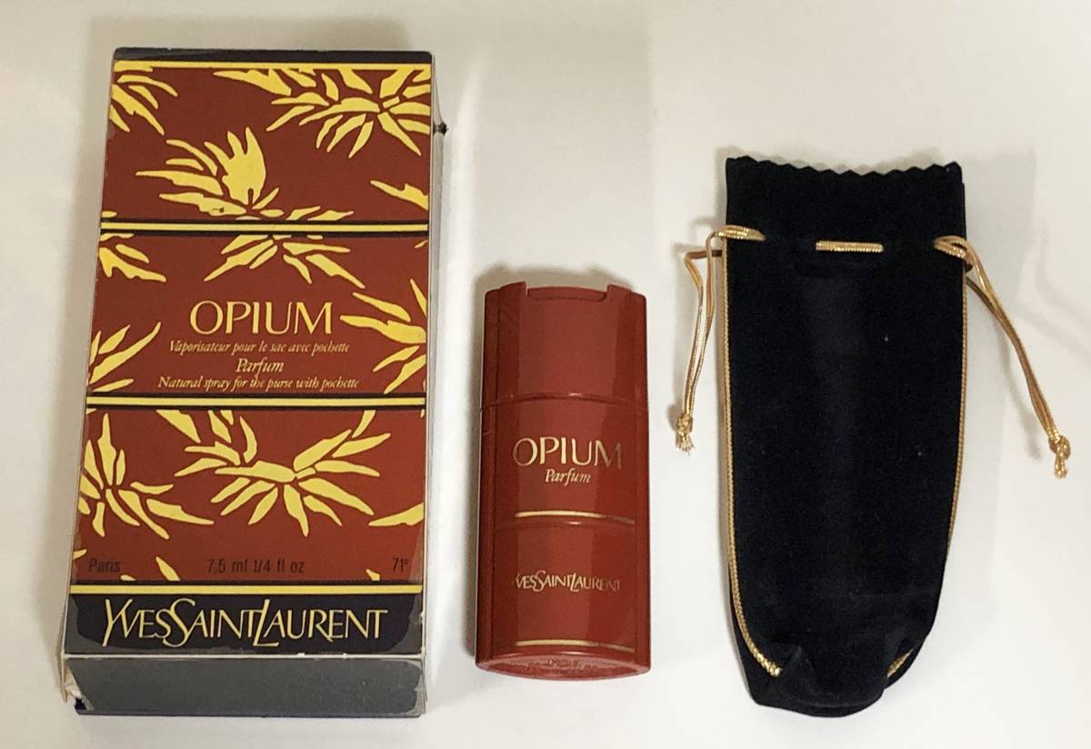 未開封☆ イヴサンローラン OPIUM オピウム パルファム 7.5ml