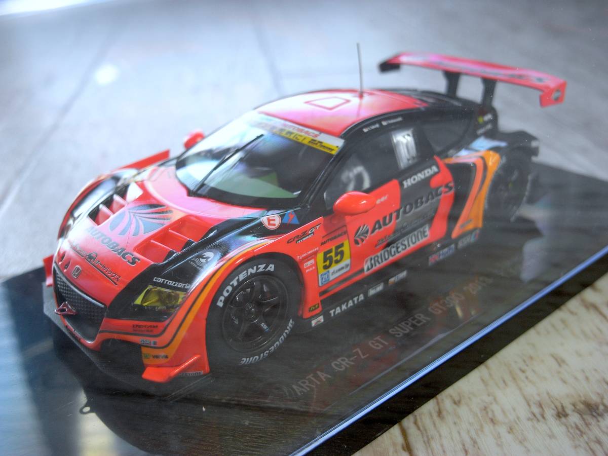 送料無料☆1/43 EBBRO ARTA CR-Z SUPER GT300 2013 ＃55 希少レア 絶版