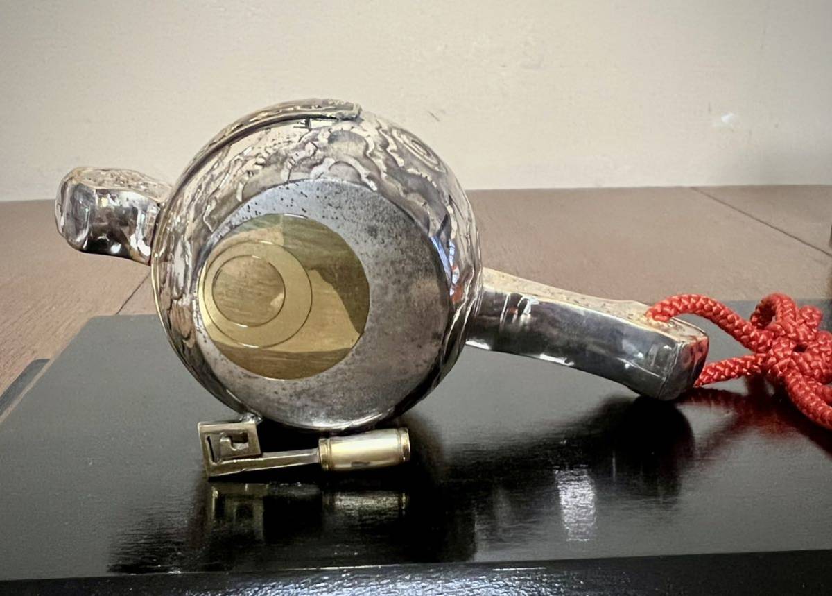 銀製打ち出の小槌 銀製 打ち出の小槌 約80g ケース付 銀製 武比古