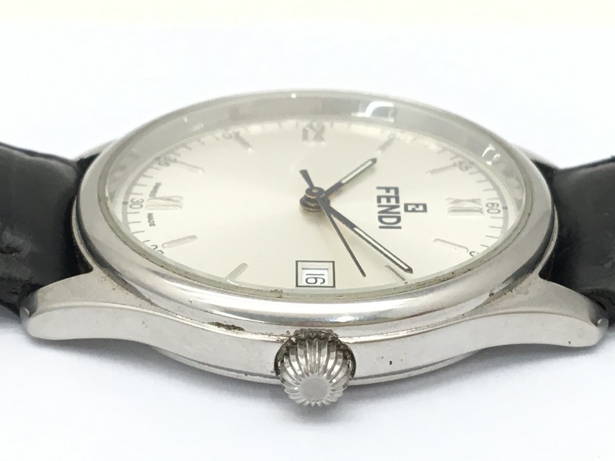 FENDI 210G クォーツ 腕時計 メンズ ジャンク 中古【sm0707437 