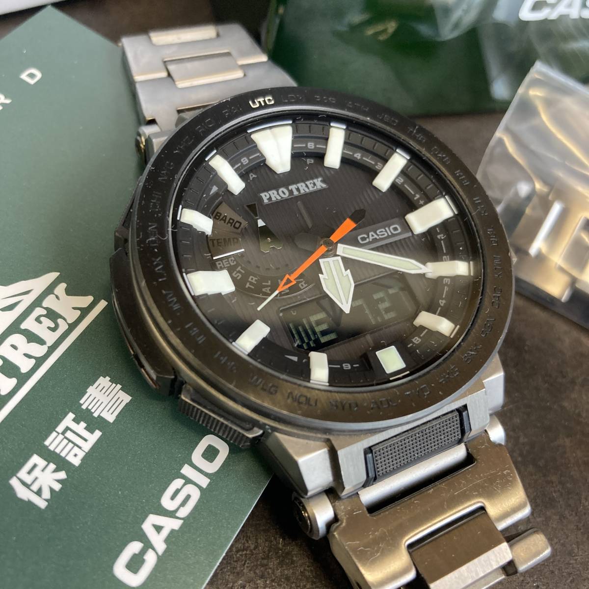 ミウラ カシオ Casio プロトレック マナスル Prx 8000yt 1jf 電波ソーラー Www Theivyspa Com