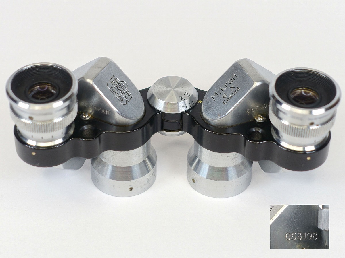 ☆ Mikron 6×15 ミクロン双眼鏡6×15 箱、ケース付き ニコン Nikon NIPPON