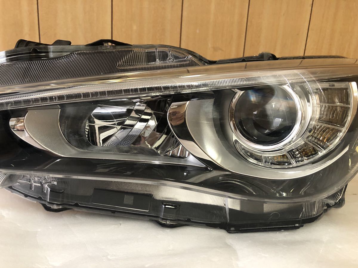 スカイライン V37 前期 純正 ヘッドランプ 左 LED KOITO100-23616 補修