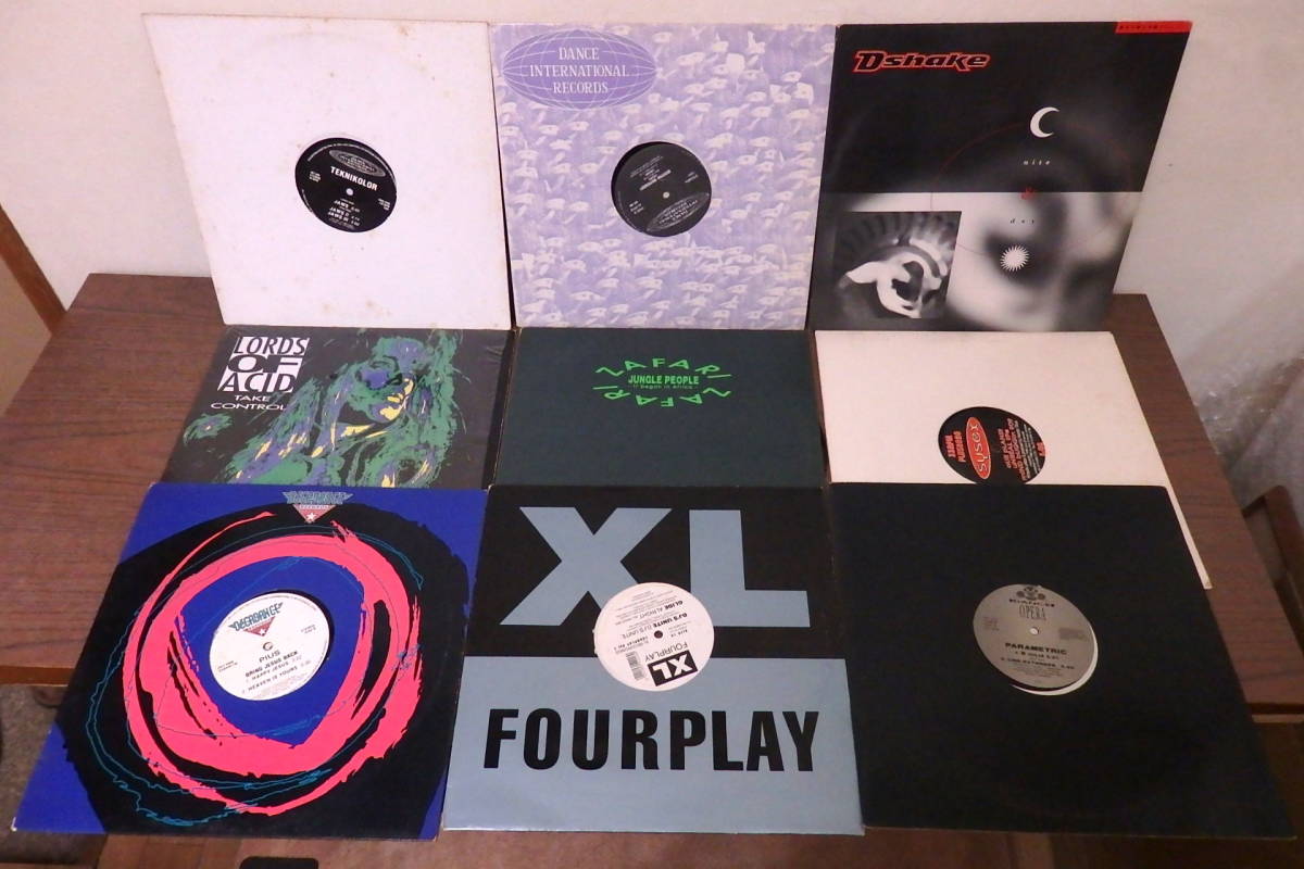 【33枚セット】12inchレコード｜ハウス・テクノ ◎ハウス テクノ 12inch レコード 大量 70枚セット 90s DJ 洋楽 クラブ