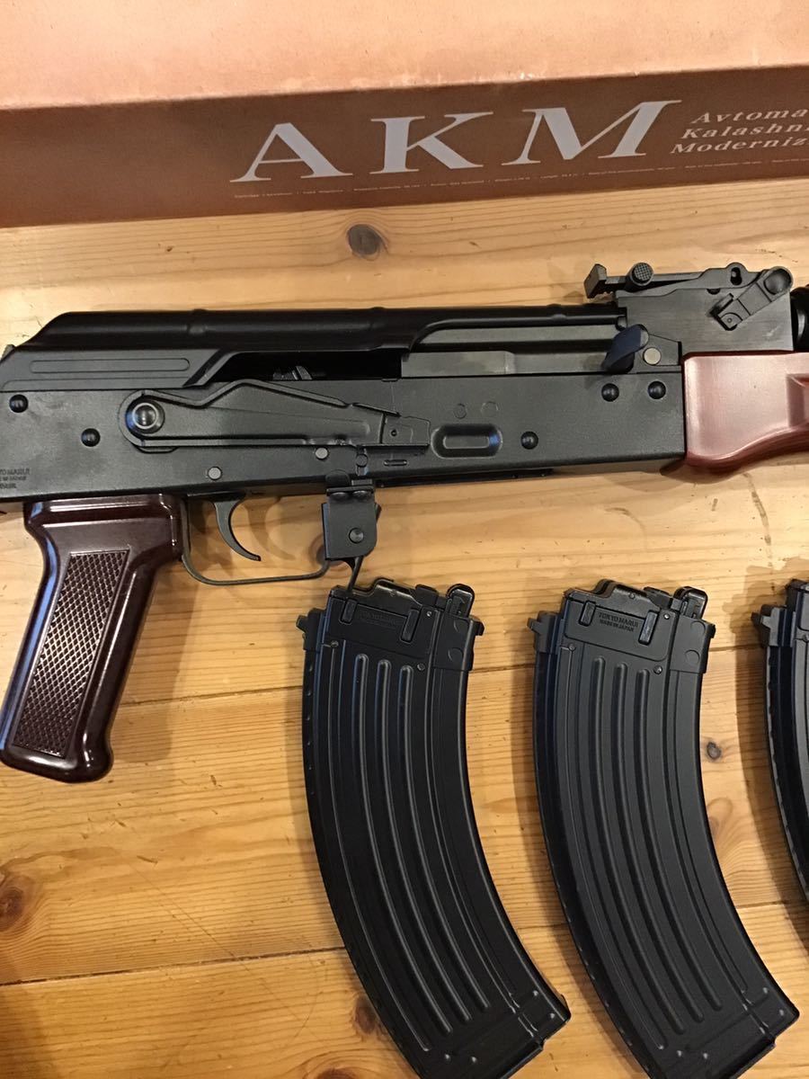 東京マルイ AKM ガスブローバック 予備マガジン付き 【公式通販】