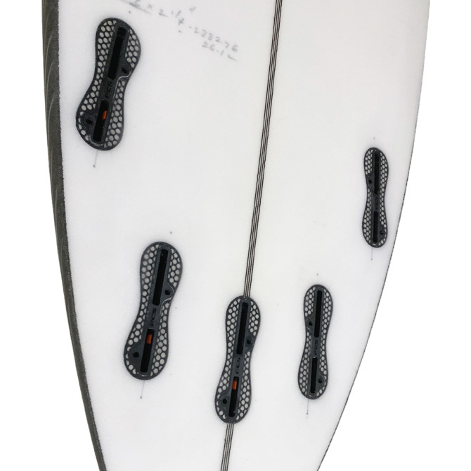 中古】 JS サーフボード ブラックボックス3 スワローテール モデル 5'7