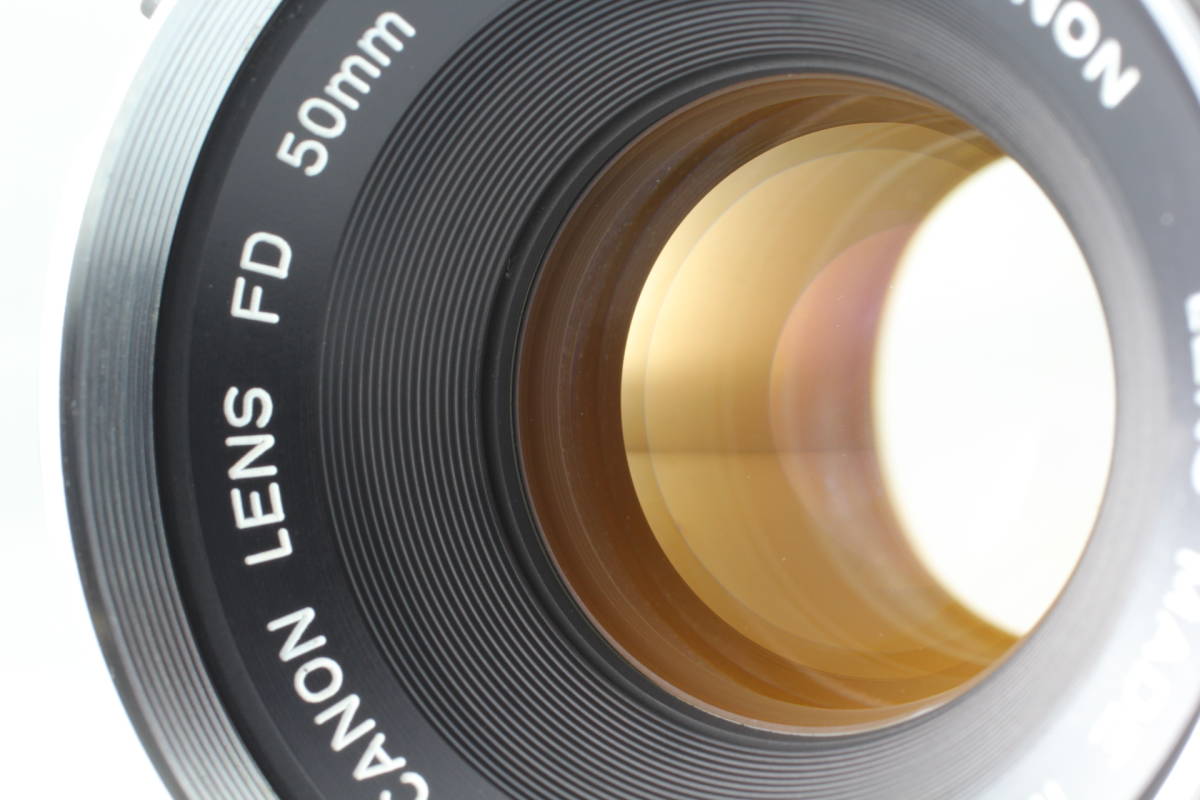 CANON FD 50mm f/1.8 キャノン MF 単焦点 Oレンズ #709