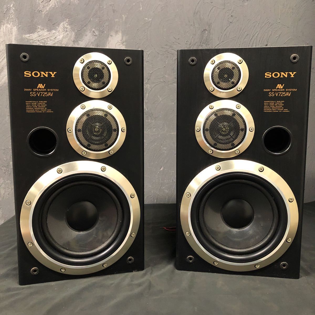 良品】SONY SS-V725AV 3WAYスピーカー 左右ペア リバティ 2026年最新