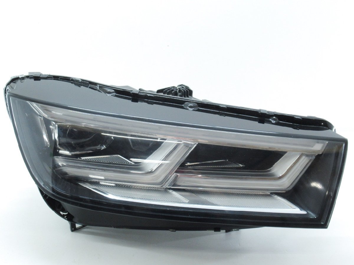 格安売り切り】 アウディ Q5 FY 純正 右 ヘッドライト ランプ LED 