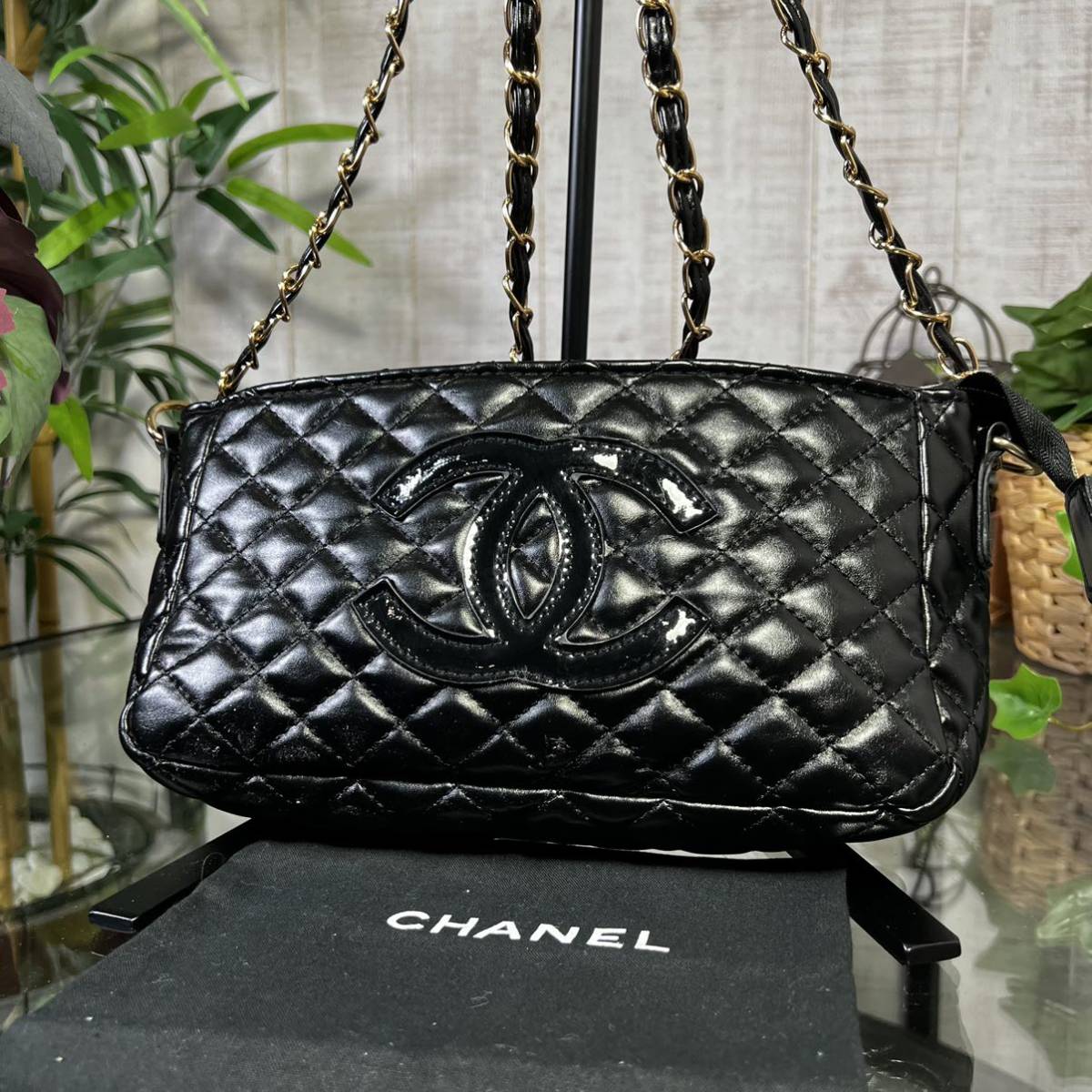 CHANEL BEAUTY NY限定ノベルティ PVC シャネル チェーンバッグ  