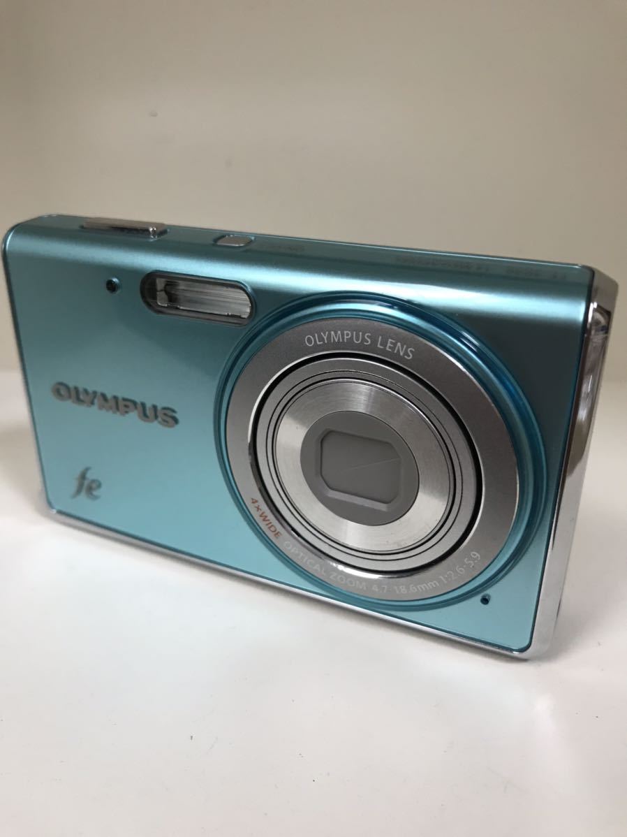 【2026，100%新品】 オリンパス OLYMPUS FE-4020 ライトブルー 元箱付 220704(オリンパス)｜売買されたオークション情報、yahooの商品情報をアーカイブ公開 - オークファン オリンパス
