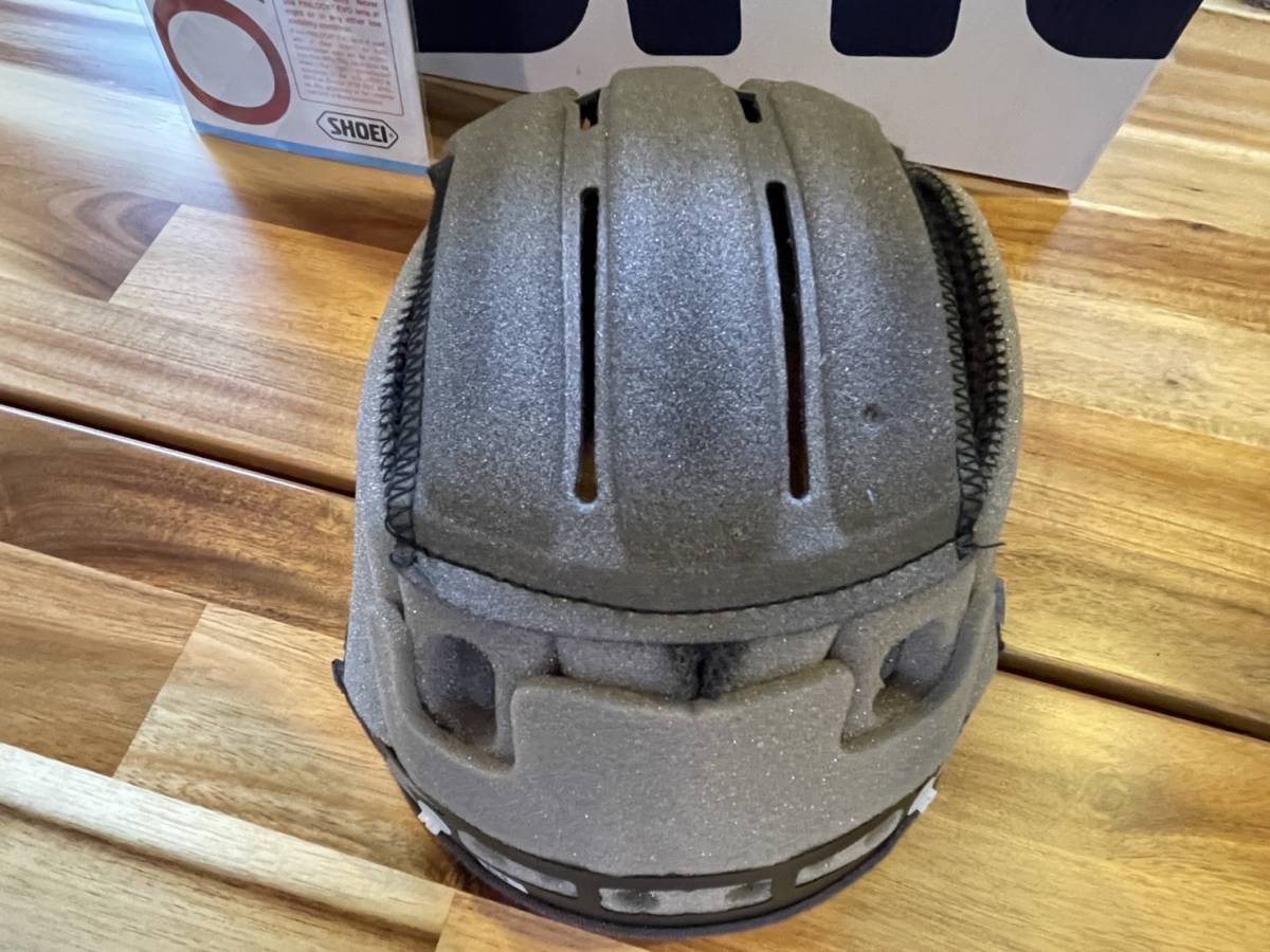 SHOEI Z-8 XL 61cm ブラック 2回使用 CWR-F2 ソフトスモークミラー 