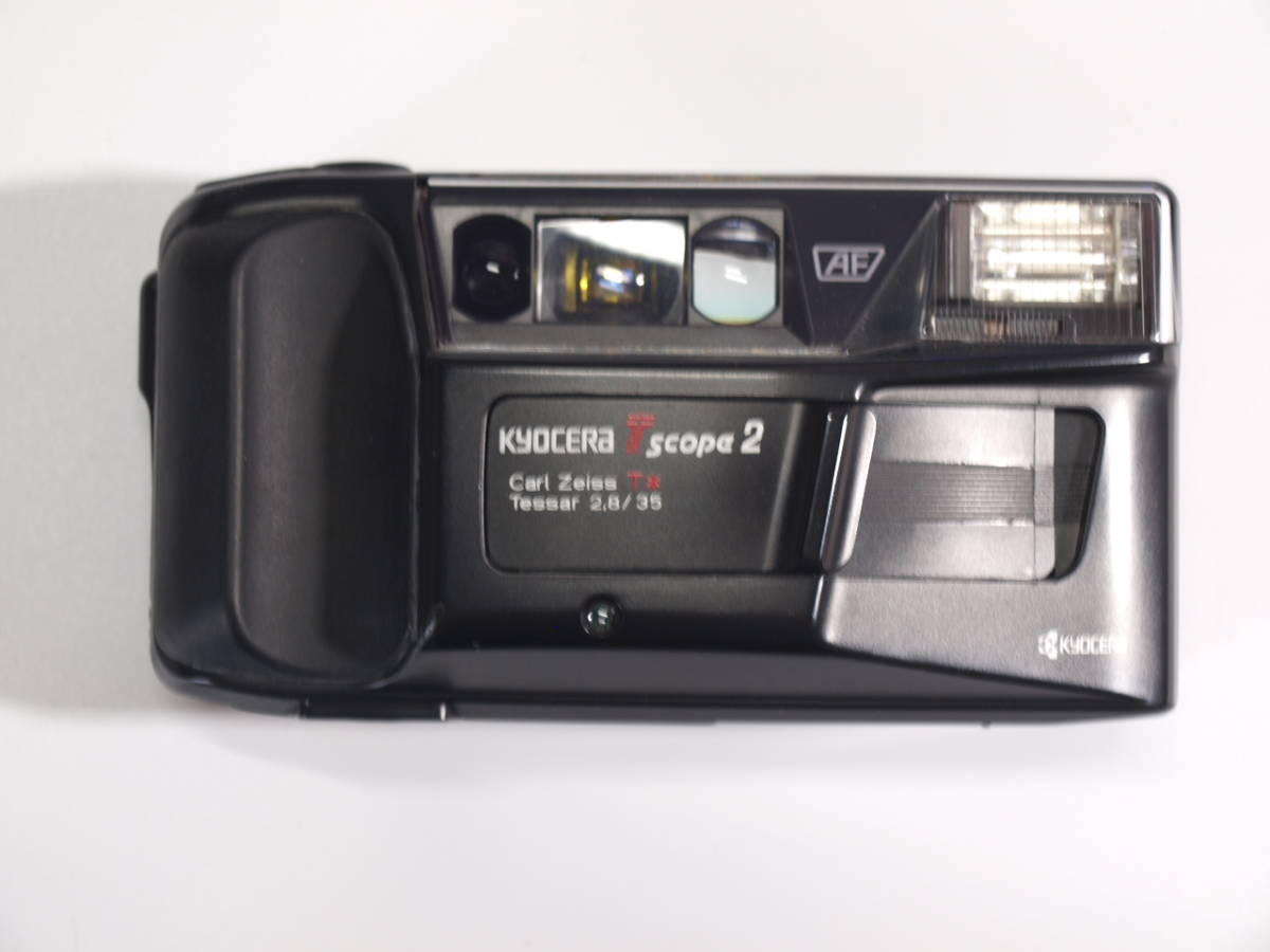 KYOCERA 京セラ T Scope 2 Carl Zeiss 35mm F2.8 コンパクトフィルム