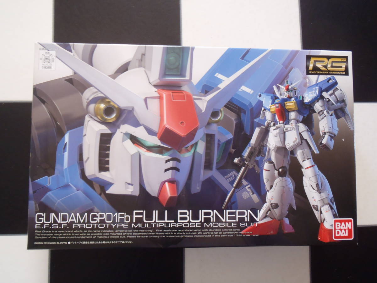1⁄144 RG フルバーニアン GP01Fb RX-78 1⁄144スケール ガンダム試作1