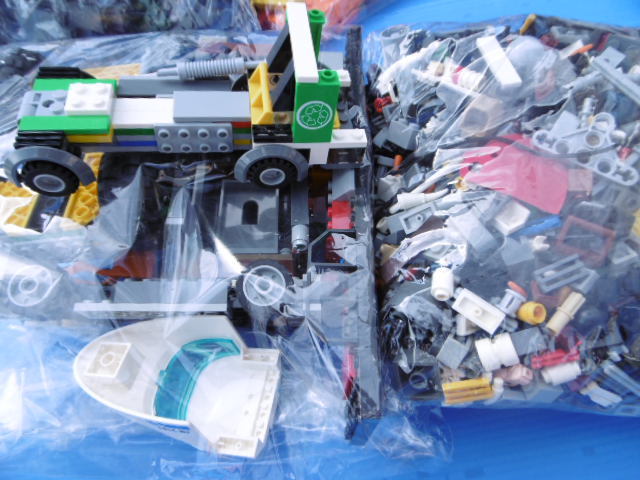 R32 レゴ LEGO ブロック パーツ 様々 大量まとめ 冊子付 約14㎏ セット  