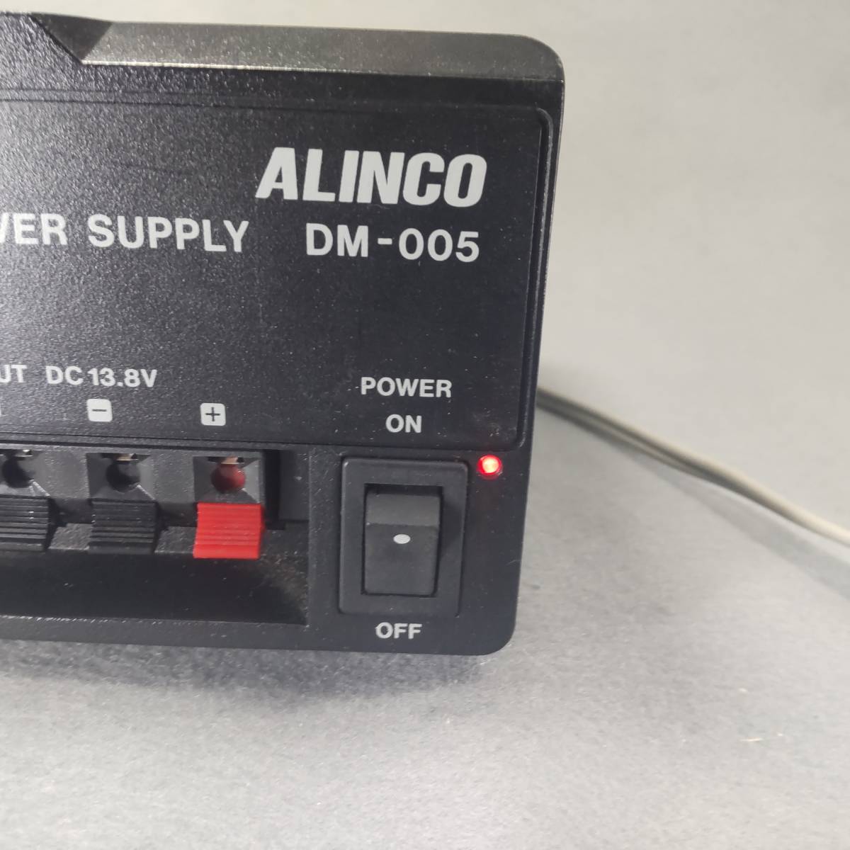 ALINCO アルインコ 安定化電源 DC POWER SUPPLY DM-005 中古品
