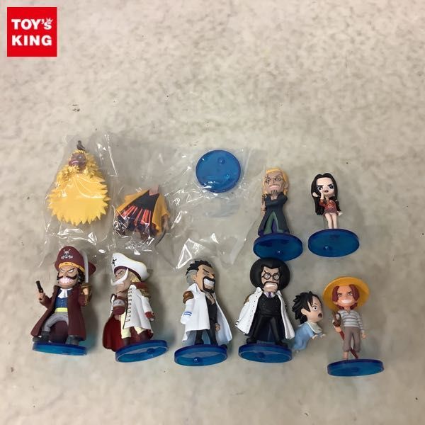PIECE ONE ワールドコレクタブルフィギュア 箱無 ミニチュアコレクション 1円～ 1円〜 サディちゃん 2次受注『ONE ワンピース 全8種セット RED』ワールドコレクタブルフィギュア FILM vol.14 vol.23 (e