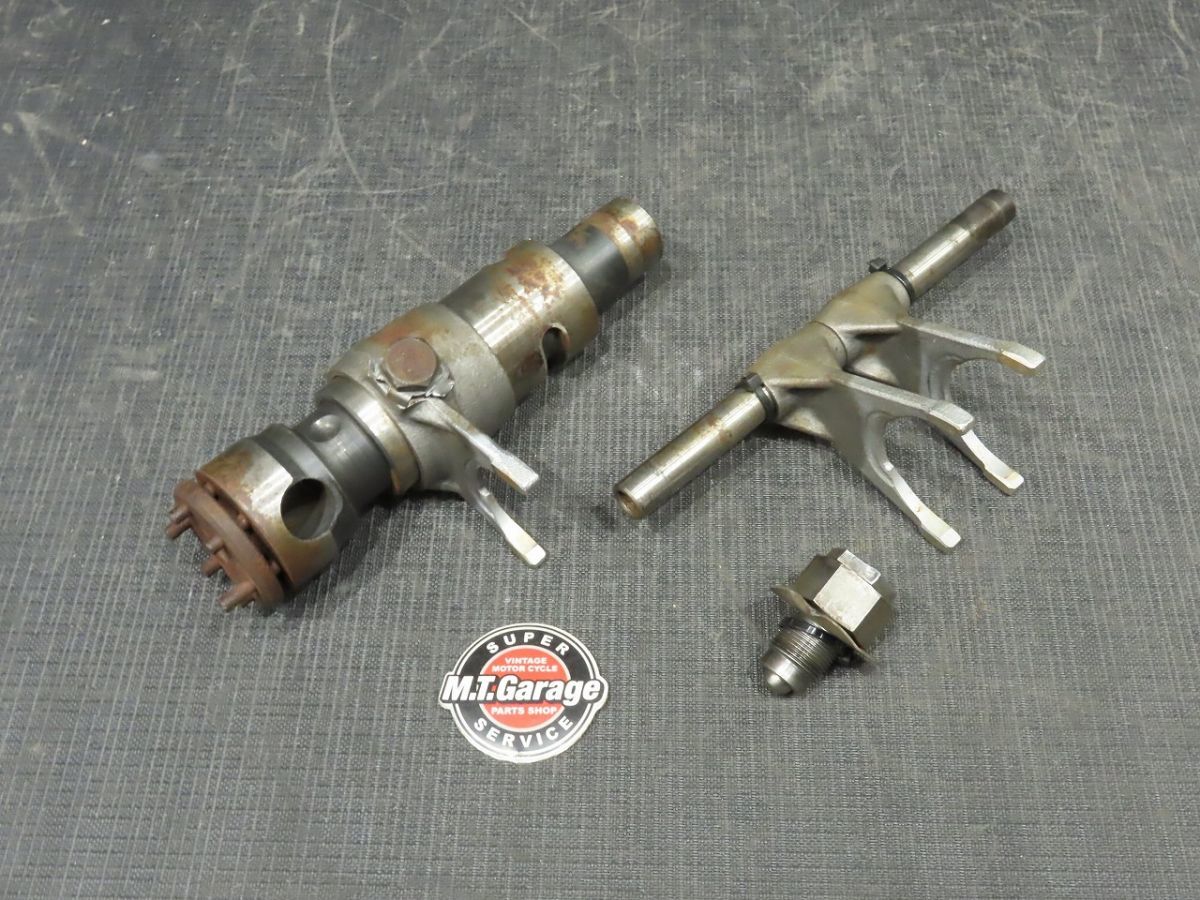 KAWASAKI/カワサキ KZ900 A4 シフトドラム&シフトフォークset (検 Z1 Z2 KZ1000 Z750Four【060】SKP1-A-638