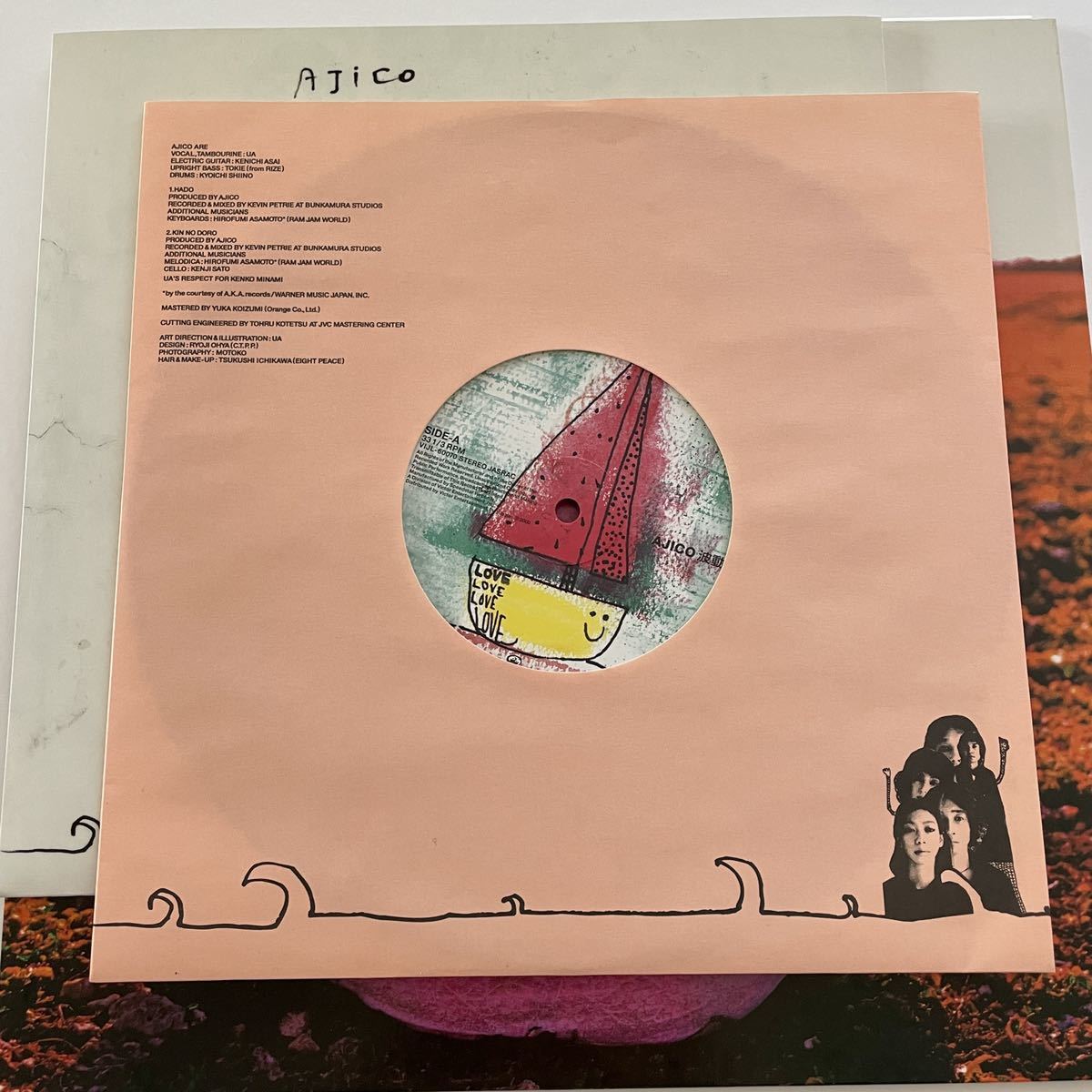 ⁄ UA 甘い運命 AJICO | 波動 浅井健一 アジコ レコード2枚 - Yahoo
