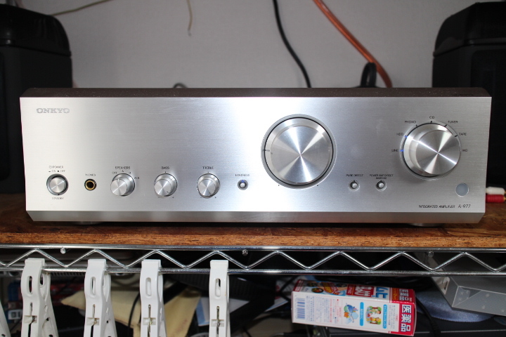 ONKYO A-977 - プリメインアンプ Yahoo!オークション オンキョー 