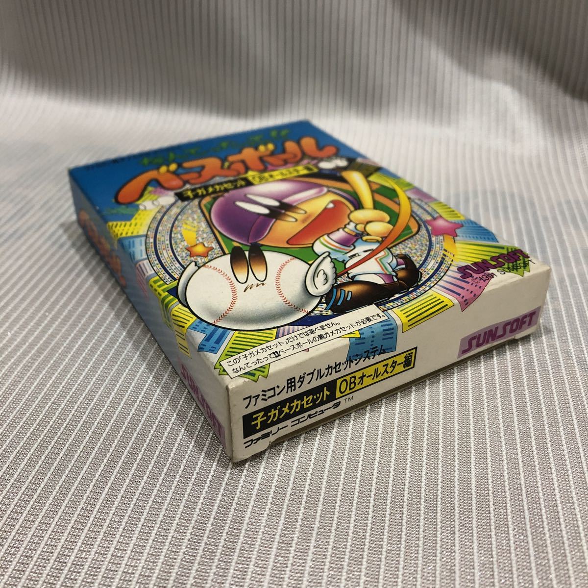 未使用】ファミコン なんてったってベースボール 子ガメカセット OB 