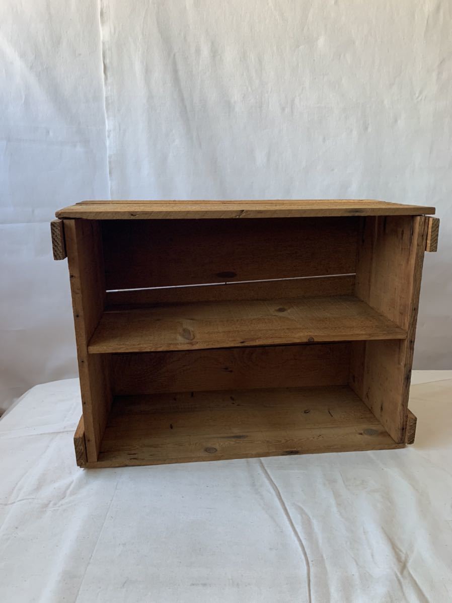 経年の雰囲気が素敵な古い木箱 木製トレイ無垢材古道具古物骨董