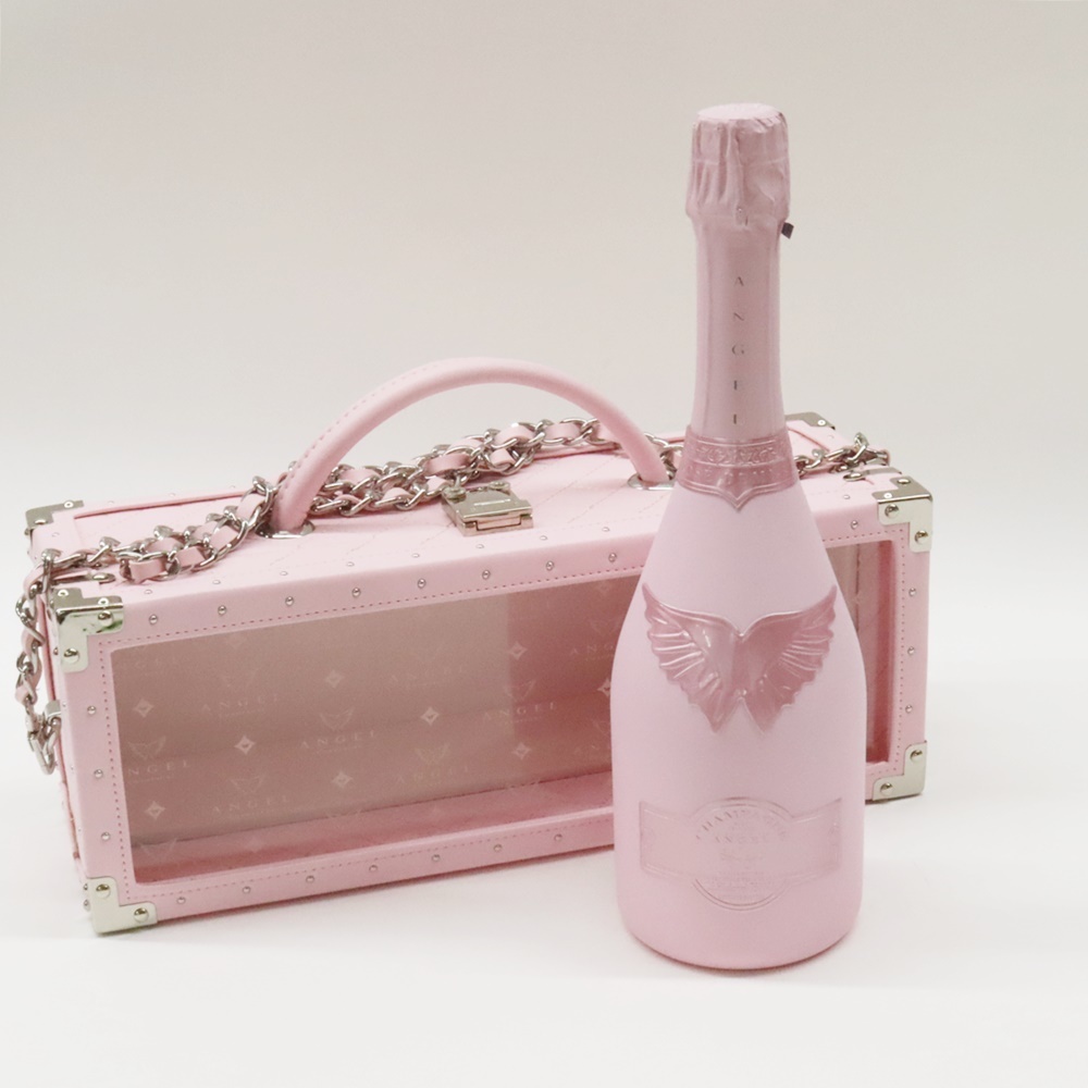 古酒 ANGEL エンジェル ドゥミセック ロゼ ピンク シャンパン 750ml