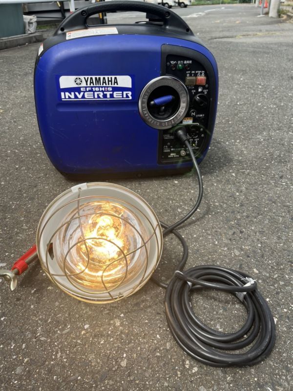 YAMAHA ヤマハ INVERTER インバーター発電機 EF16HiS 防音型 1.6kVA