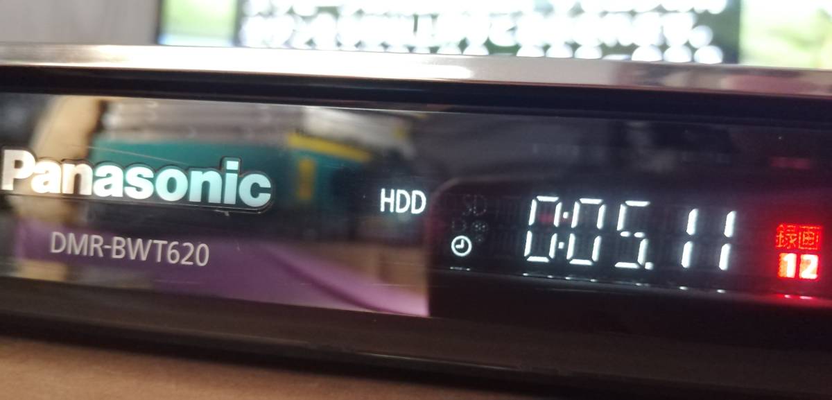 1TB⇒2TB HDD換装済】 Panasonic DIGA DMR-BWT620 動作品☆ 2番組同時