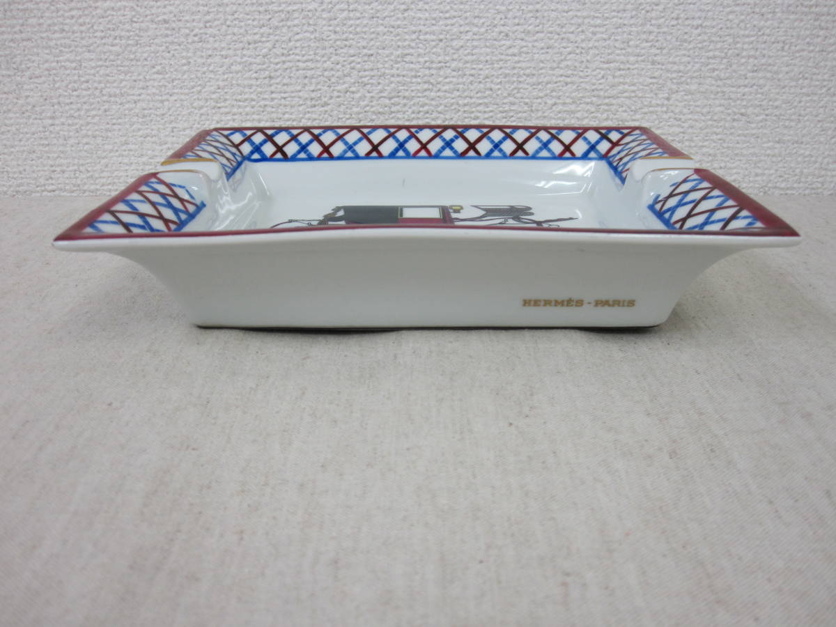 ◎エルメス 灰皿 アッシュトレイ 馬車 インテリア小物 Hermès 馬車