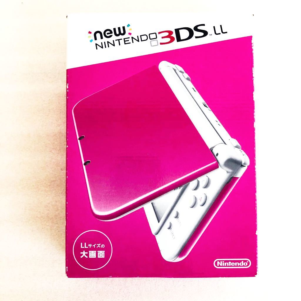美品】1円〜 New Nintendo 3DS LL PINK×WHITE ニンテンドー new  