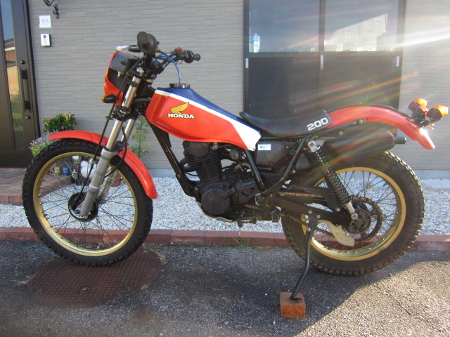 品質保証 ＴＬＲ200 登録書類有り ＭＤ09 実動 トライアル ホンダ(126cc-250cc)｜売買されたオークション情報、yahooの商品情報をアーカイブ公開 - オークファン 126cc-250cc
