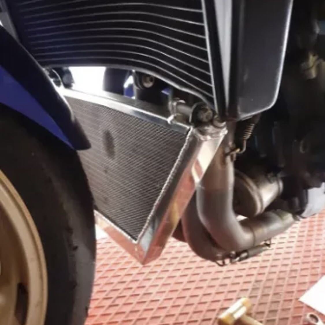 新品 YZF-R6 レーシングラジエーター サブラジエーター ビッグ