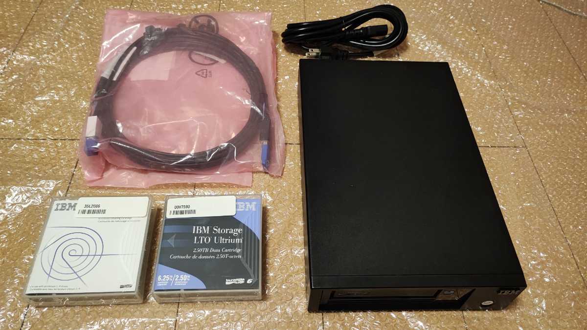 IBM LTO6 Tape TS2260 3580-H6S Yahoo!オークション ⁄ Ultrium SAS 