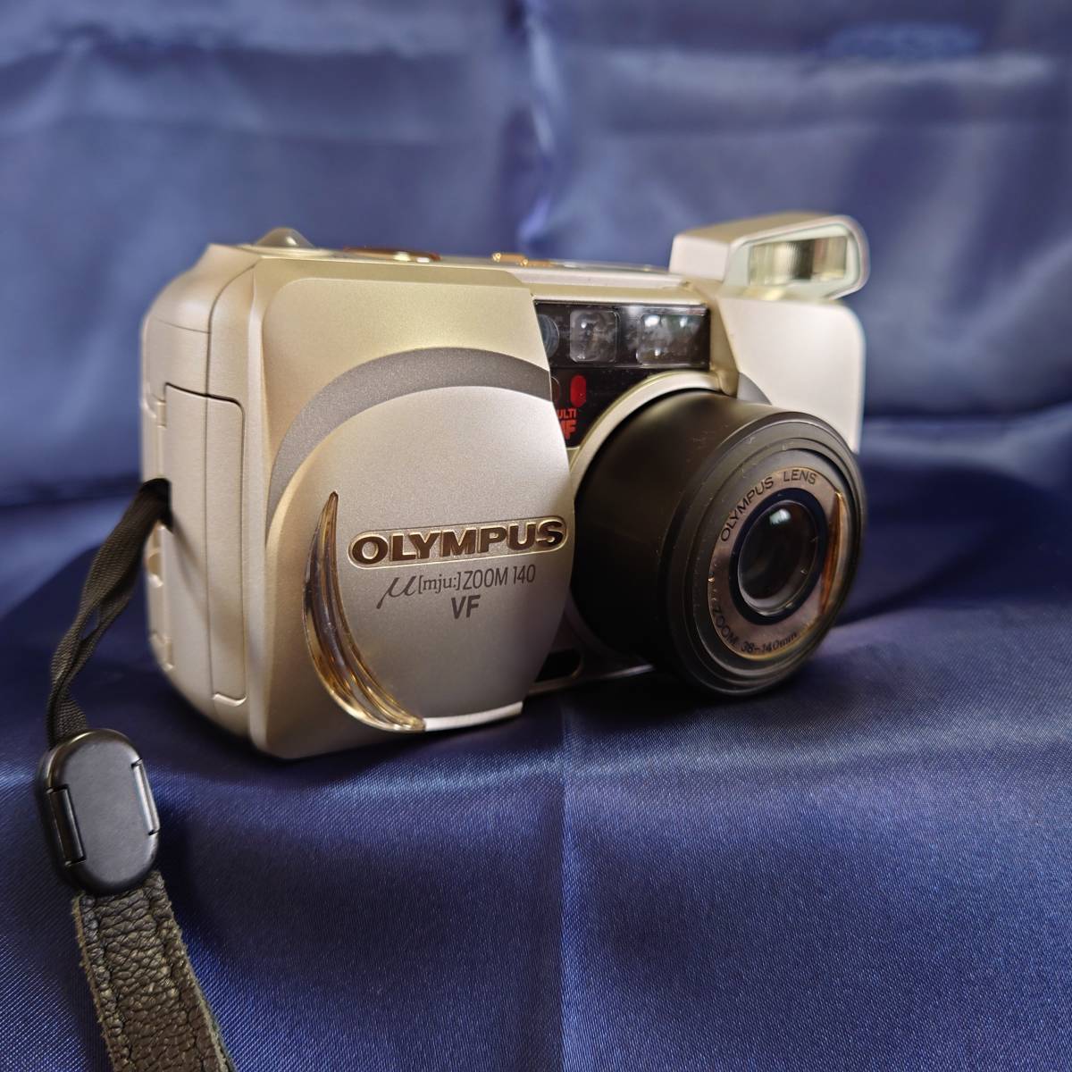 ❤*ラ様 OLYMPUS μ[mju:] ZOOM140 VF 美品 ケース付 動作確認済み